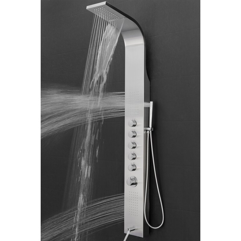 Temperature Control MultiFunction Shower Tower P